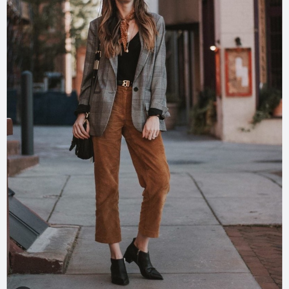 Everlane straight leg crop cord